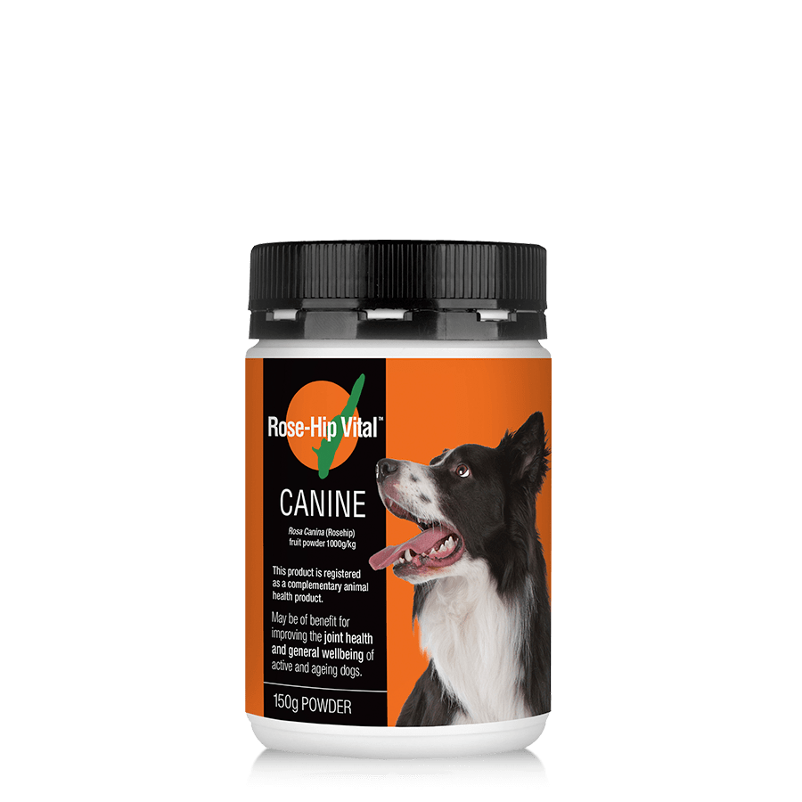 Rose-Hip Vital Canine 150g (5.2oz) | Joint Health &amp; General Wellbeing | For your dog