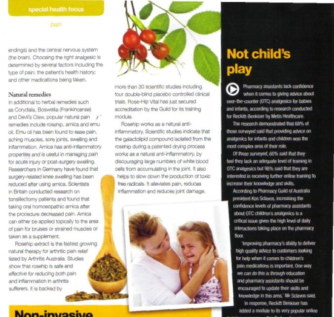 Post Script Special Health Report Featuring The Benefits Of Rosehip April 2012