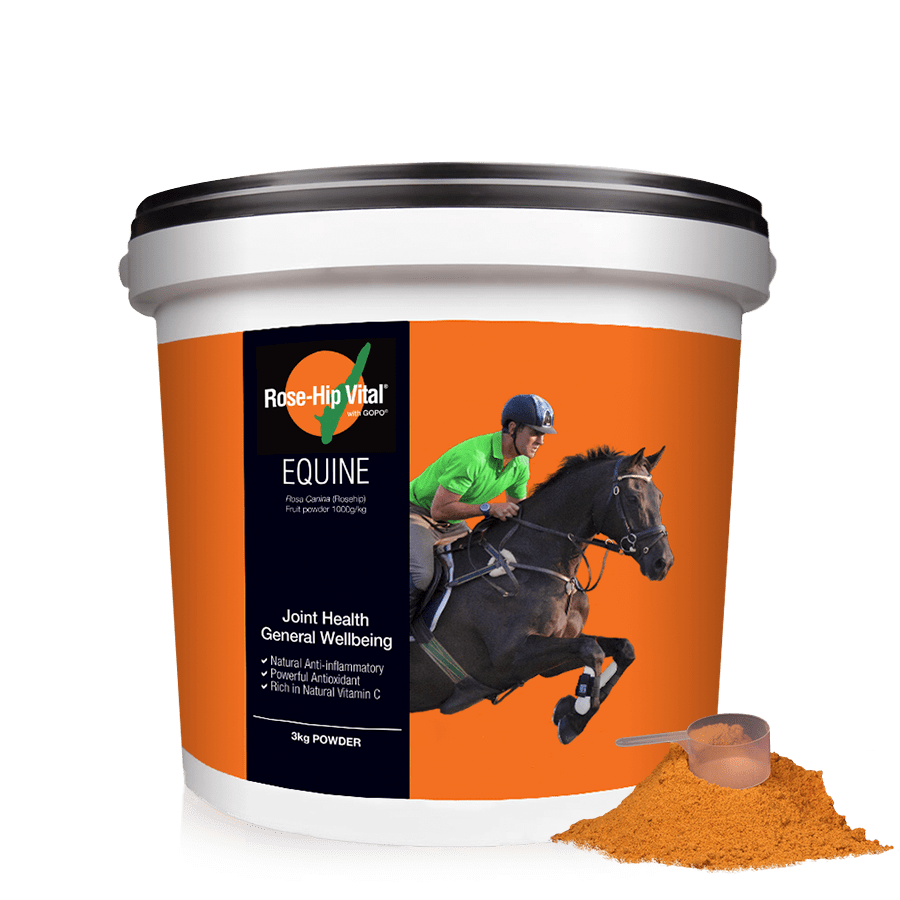 Rose-Hip Vital Equine 3kg (6.6lb) | Joint Health & General Wellbeing | For your horse