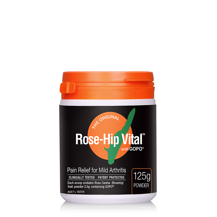 Rose-Hip Vital 125g (4.4oz) Powder | Pain Relief for Mild Arthritis | For you